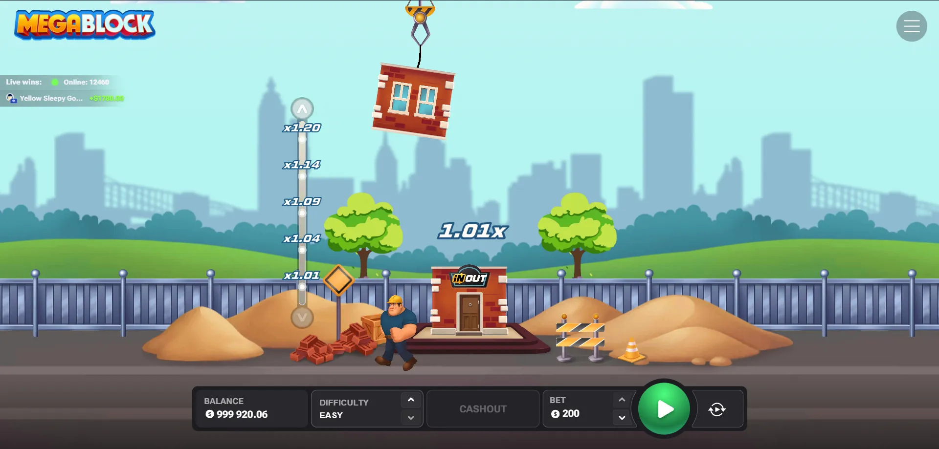 MegaBlock gioco online ufficiale su casinò italiani licenziati