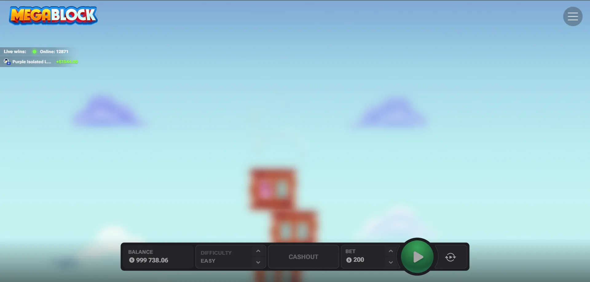MegaBlock slot crash game — caratteristiche e moltiplicatori